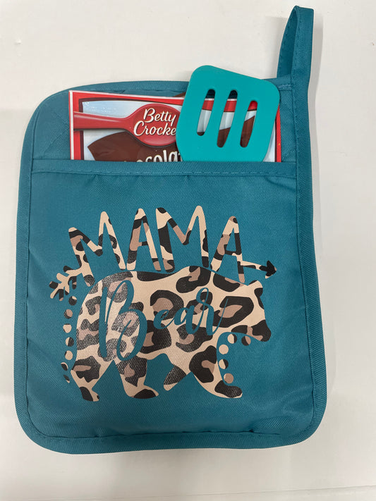 Mama Bear Potholder Set