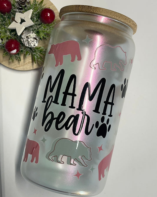 Mama Bear Glass Libbey