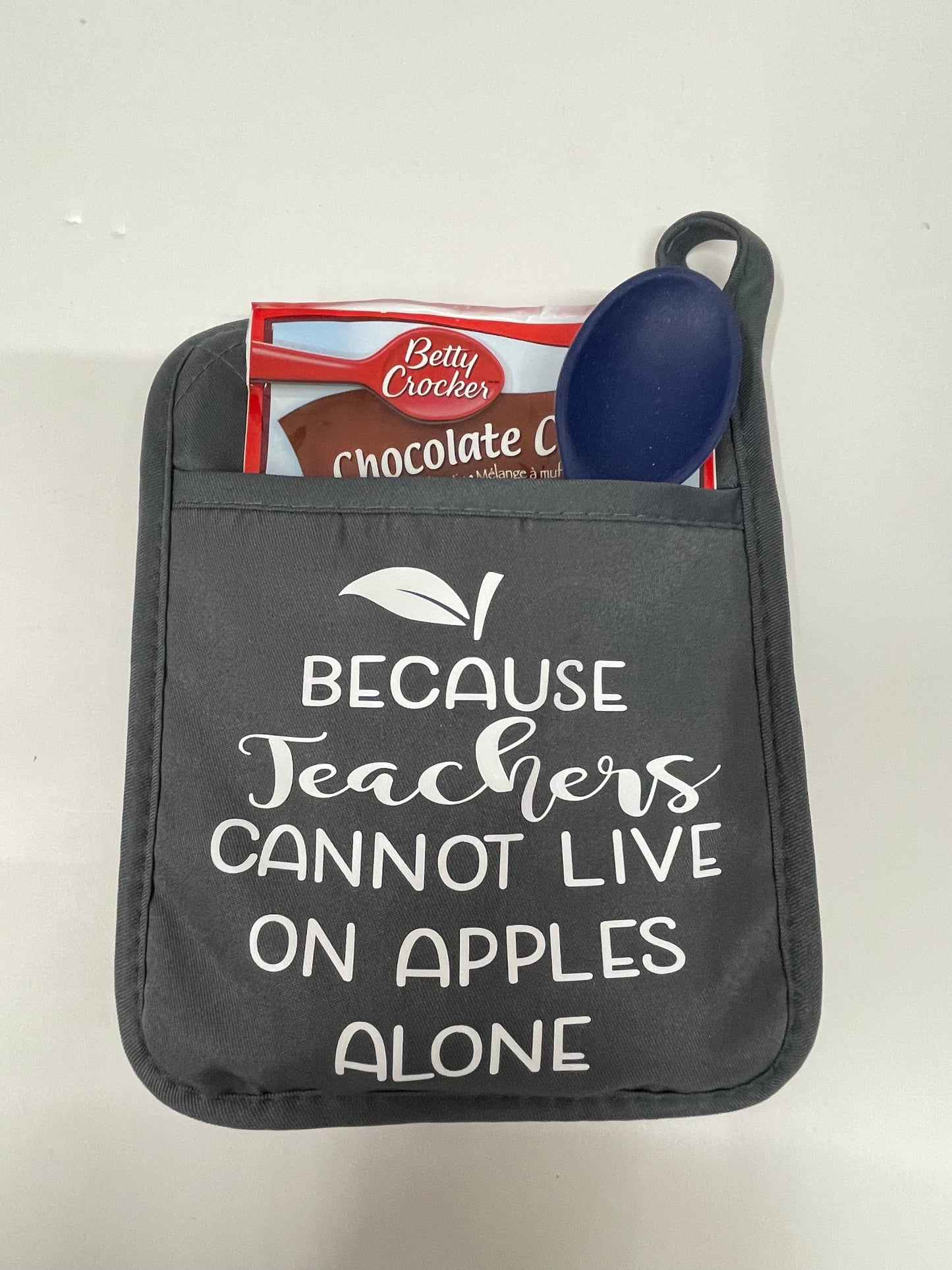 Because Teachers Potholder Set